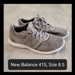 New Balance 415 Women's 8.5 Memory Foam Gray Tennis Shoes